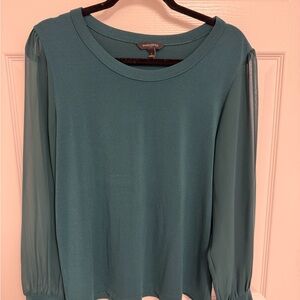 Banana Republic Emerald Blouse